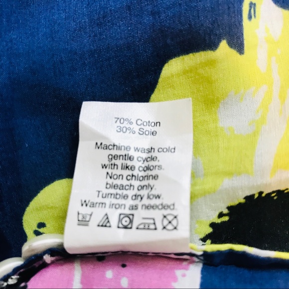 J. Crew Silk The Perfect Shirt Hawaiian Floral Top Size XS - Picture 5 of 5